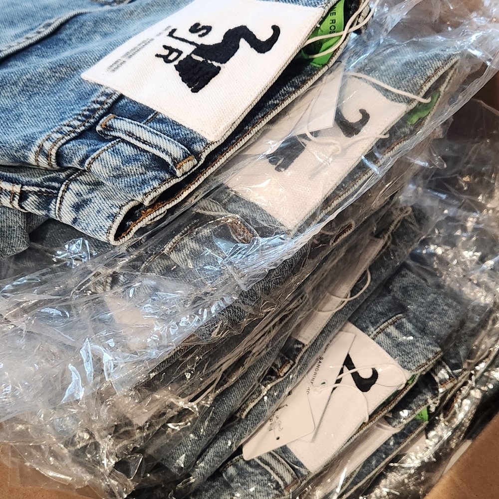 FREE PEOPLE X SANDRINE ROSE JEANS - Collab - RARE - Size 27 - Picture 7 of 16